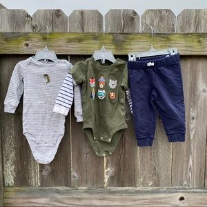 Carter’s Animal Onesie Set
